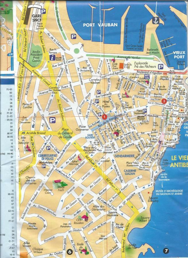 La Tourraque Leilighet Antibes Eksteriør bilde